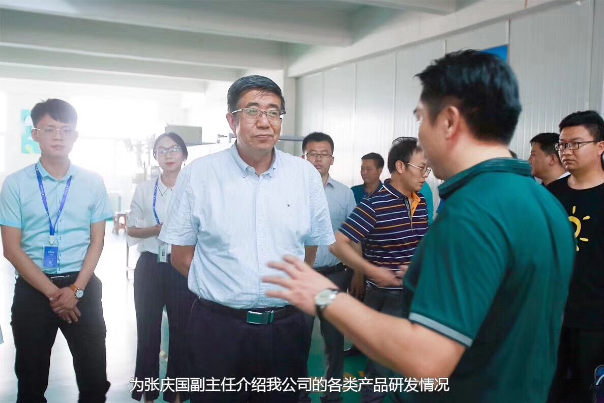 國(guó)家應(yīng)急管理部及湖北省廳領(lǐng)導(dǎo)蒞臨武漢市騰亞科技有限公司參觀指導(dǎo)工作