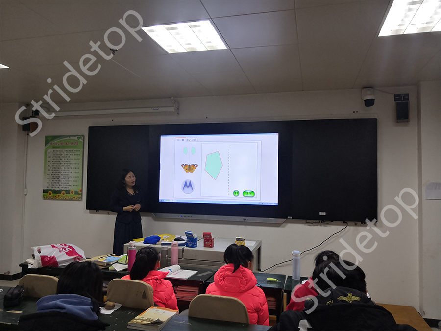 騰亞科技---河北省體育局運動技術學校納米智慧黑板