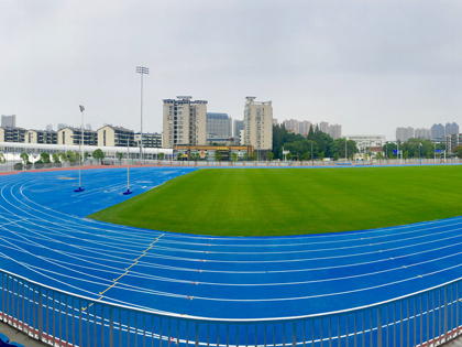50天校園操場變身軍運田徑訓練場